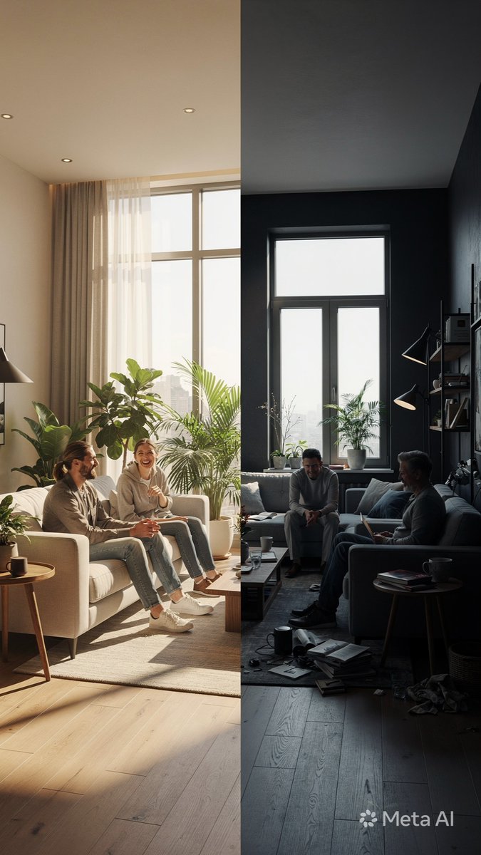 design_studio11's tweet photo. 🏡 The Psychology of Interior Design: How Spaces Affect Mood &amp; Behavior
The best interiors do more than look beautiful.
Lighting, colors, layouts, and natural elements directly influence mood, productivity, comfort, and behavior.
#InteriorDesign #Architecture #DesignPsychology https://t.co/vKmjEuynU4