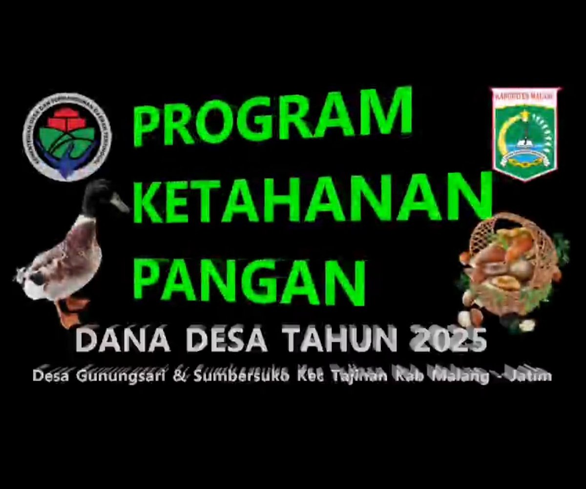 OlesSpangpet's tweet photo. TERNAK BEBEK Gunungsari dan Budidaya Jamur Desa Sumbersuko Kabupaten Malang Jawa Timur Perwujudan Ketahanan Pangan Desa yang harus terus dikembangkan di masyarakat

@YandriSusanto
@ARizaPatria
@KemenseynegRI

#KementerianDesaPDT
#BPSDMKementerianDesaPDT
#DanaDesaBermanfaat https://t.co/VmjydjpoKt