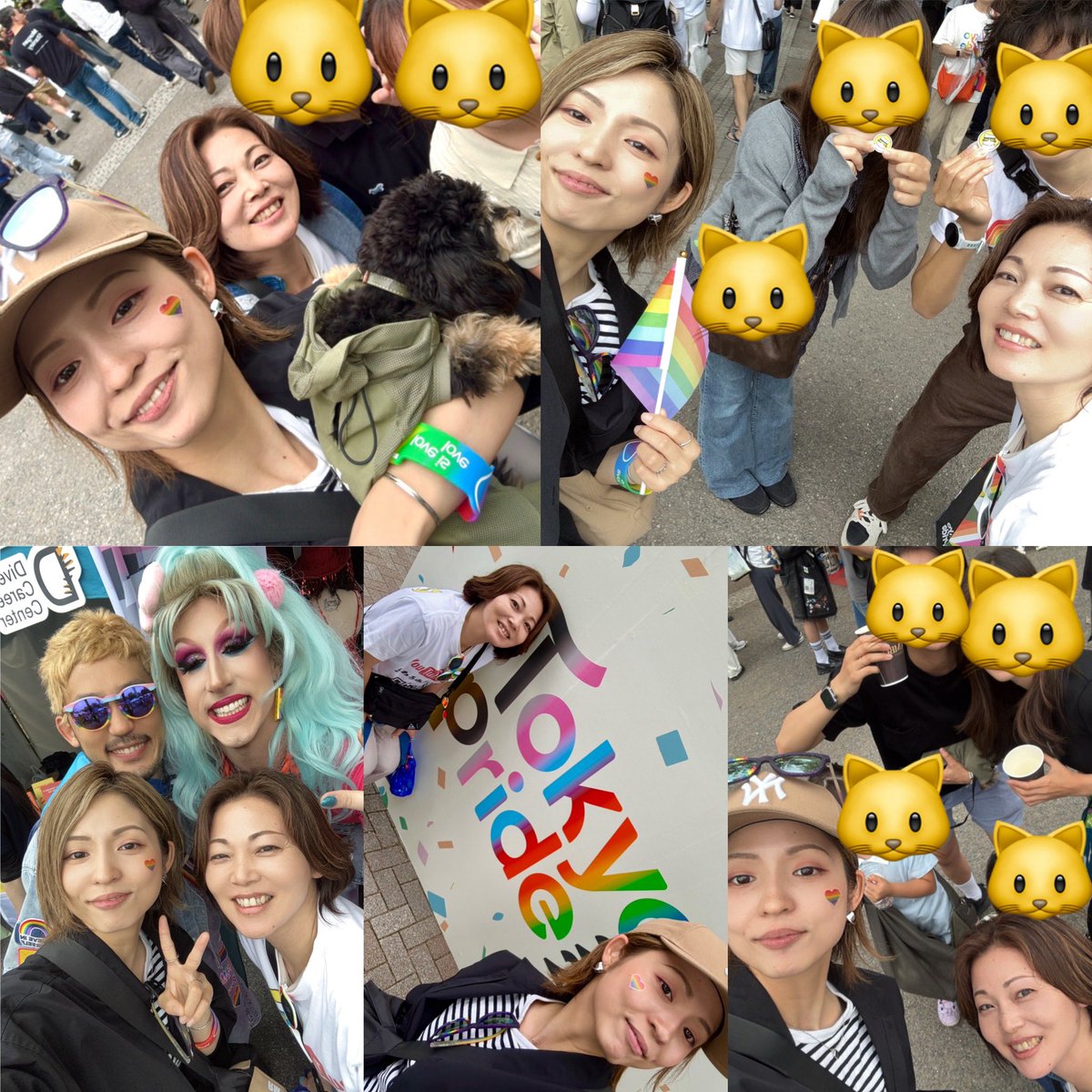 sawaromixxx's tweet photo. 東京プライド🌈
名古屋からさわろみ初参加してきました!!

フードブースの晴屋さんで乾杯🍻
お久しぶりアバさん嬉しい🫶
@hareruya0408 @abau1104 
ビアンマップ頂いたので、ろみちょのビアンバーに置かせて頂きます🤩@nikopocket 

はぴLIFEチャンネルのお2人にも会えました😆!! @michicorpo 

沢山の人でブースもいっぱい🤩
すごい規模でした👏
来場者27万人だって😳!!
プライドパレードも応援できて大満足📣

声かけてくださった方もありがとうございました🎶
また来年も行けるといいな〜💕
@Tokyo_R_Pride 
 #TokyoPride2026 #東京プライド #TRP