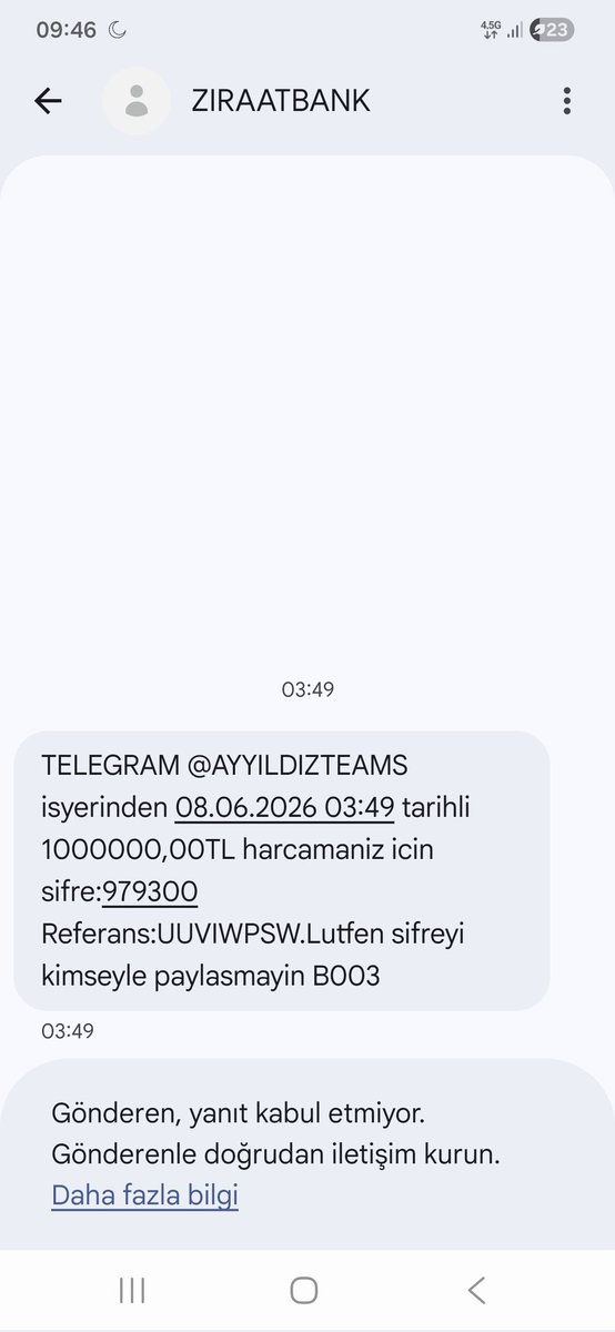muserref_93's tweet photo. Noluyor ? Bi açıklama  yapacak mısınız  ? @ziraatbankasi @ZiraatDestek https://t.co/EBeQ4CUZX2