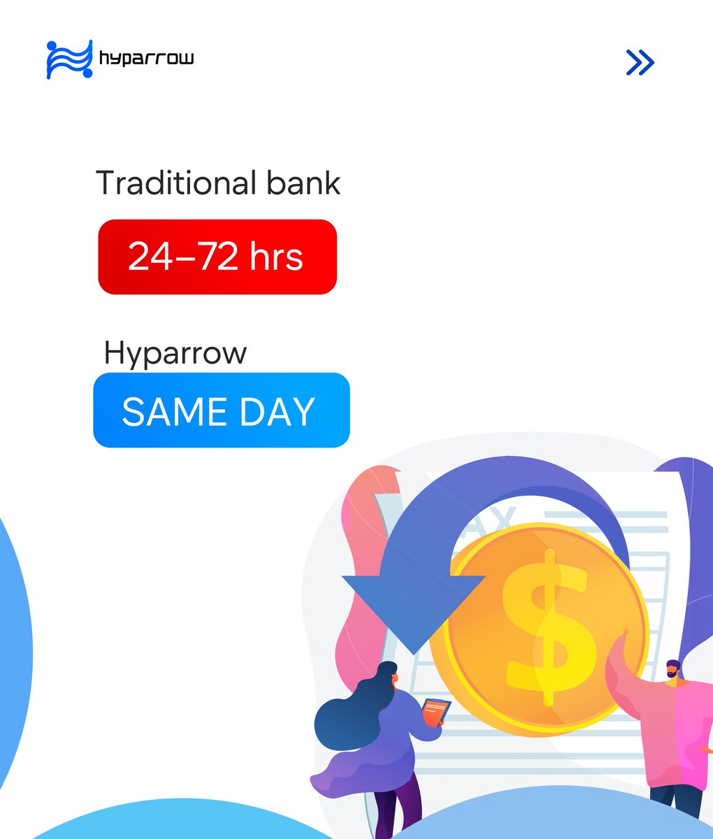 hyparrow's tweet photo. Can't restock with. Can't use.

Traditional bank settlement: 12 to 48 hours.

Hyparrow real-time rails: under 10 seconds.

Your money should land when you send it, not when a batch window opens at 2am. https://t.co/yUSknWaZ0e