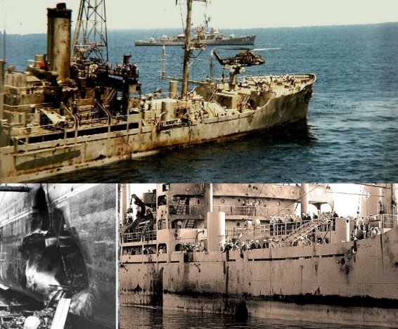 F2269Frederic's tweet photo. https://t.co/8S9ahmldLa
Anniversary of one of the IDF’s strangest “feats”... June 8, 1967, in the midst of the Six-Day War, the Israeli Air Force and Navy deliberately attacked the USS Liberty, a U.S. Navy electronic intelligence ship patrolling the Mediterranean Sea near the Sinai Peninsula to gather intelligence. Thirty-four Americans were killed, and at least 171 were wounded. And Washington may be presenting Israel with the bill, fifty years too late...
