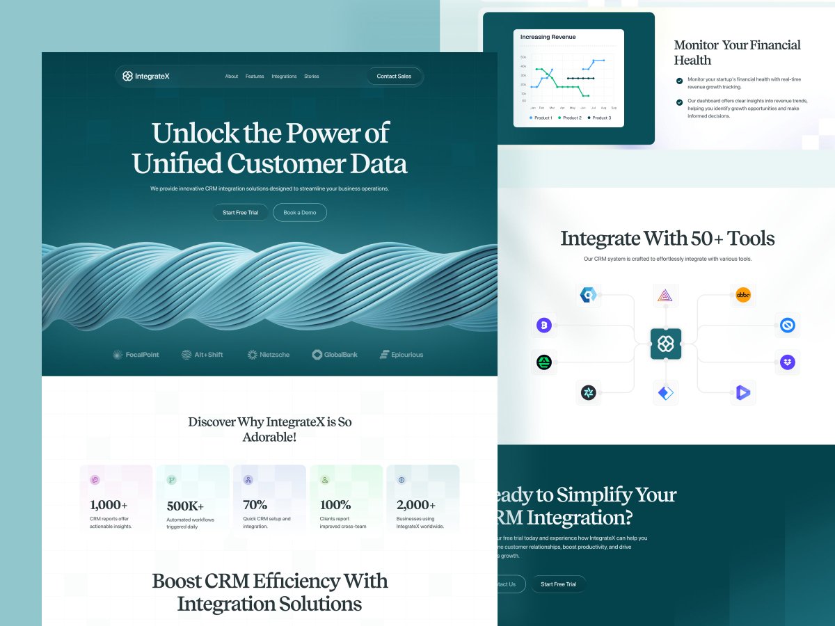 atiq31416's tweet photo. Some of the best landing pages we built recently. https://t.co/0qo7jUbtzo