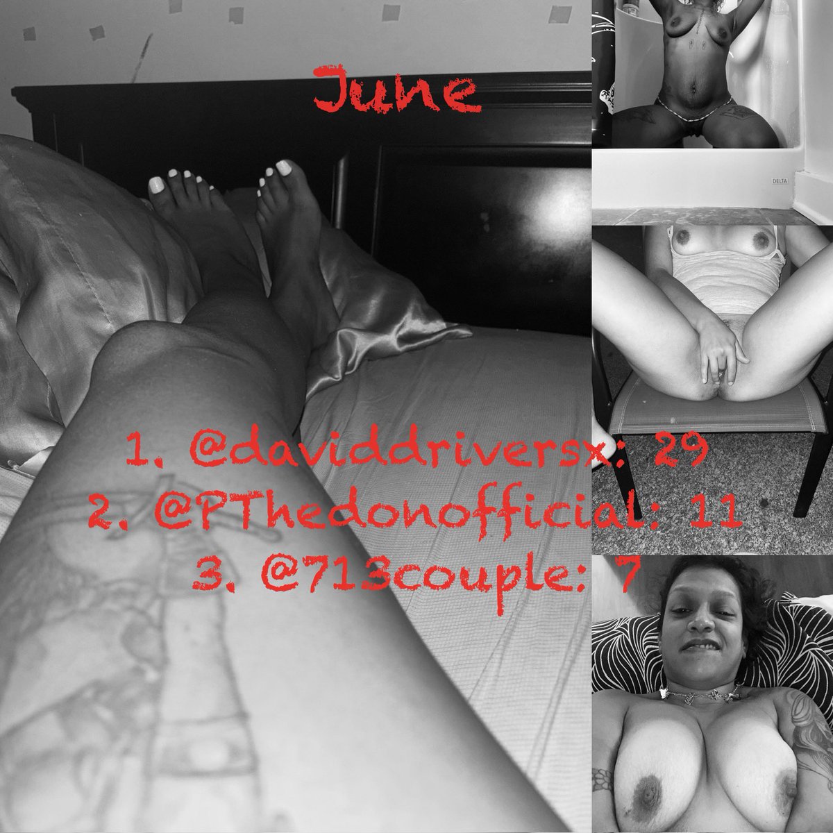 rateyourwife's tweet photo. A few days in June and already we have a fierce battle! @DavidDriversx is in the lead, with @PThedonofficial in second place trying to take that number one spot!
And what can @713couple do this month?

Keep voting to choose your wife of June!!! https://t.co/VmXBQjHJt7
