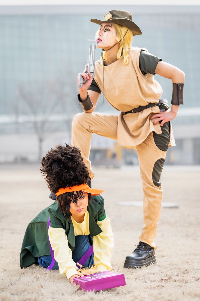 pajeon298006's tweet photo. 信じていいのかぁ！？

信じてよぉ～！

ホルホース! ボインゴ！コンビー！

#jjbacosplay https://t.co/NKGMHixvd2