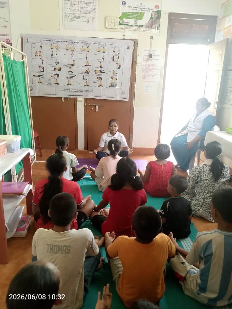 and_ayush's tweet photo. A yoga session for villagers was conducted on 8/06/2026 at AAM kinyuka as part of the upcoming International Day of yoga by siromani kumari yoga instructor BJR Hospital Car nicobar.
Total no of participants -20. #IDY2026 @moayush https://t.co/CA1KfYOs8J