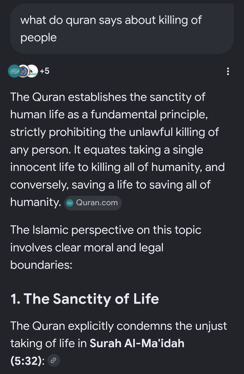 True__African_'s tweet photo. This are some of the teaching of Allah in the quran about killing or taking a life and u as a muslim when ever u see something or someone saying bad of your religion u make that person to understand let the person know islam is not a religion that rewards or promote killing https://t.co/h9dzlNomwR