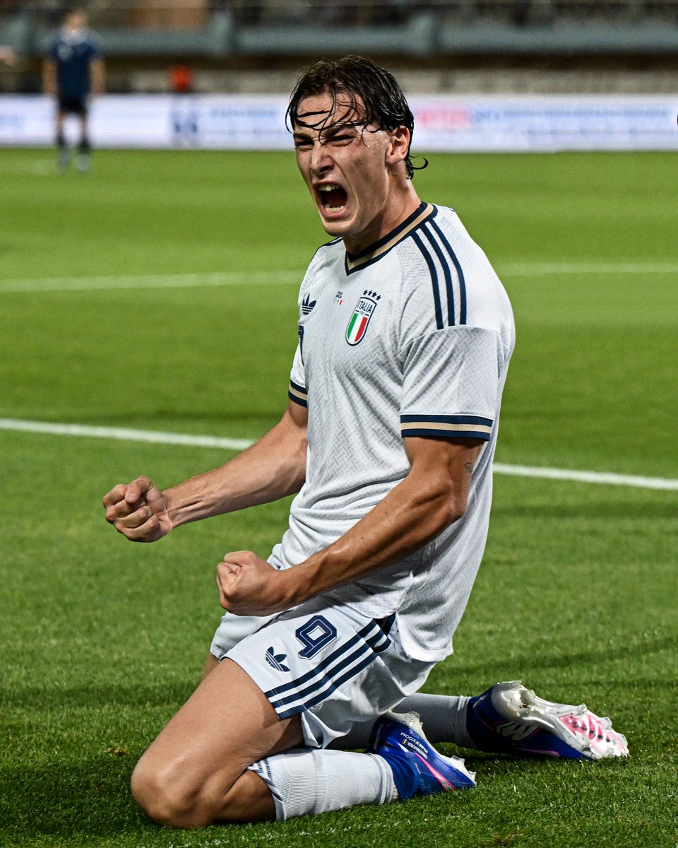 Inter's tweet photo. Pio Esposito ancora a segno con l'Italia 💪😎

👉 https://t.co/VLN75vCv0c https://t.co/yML7CNWDH2