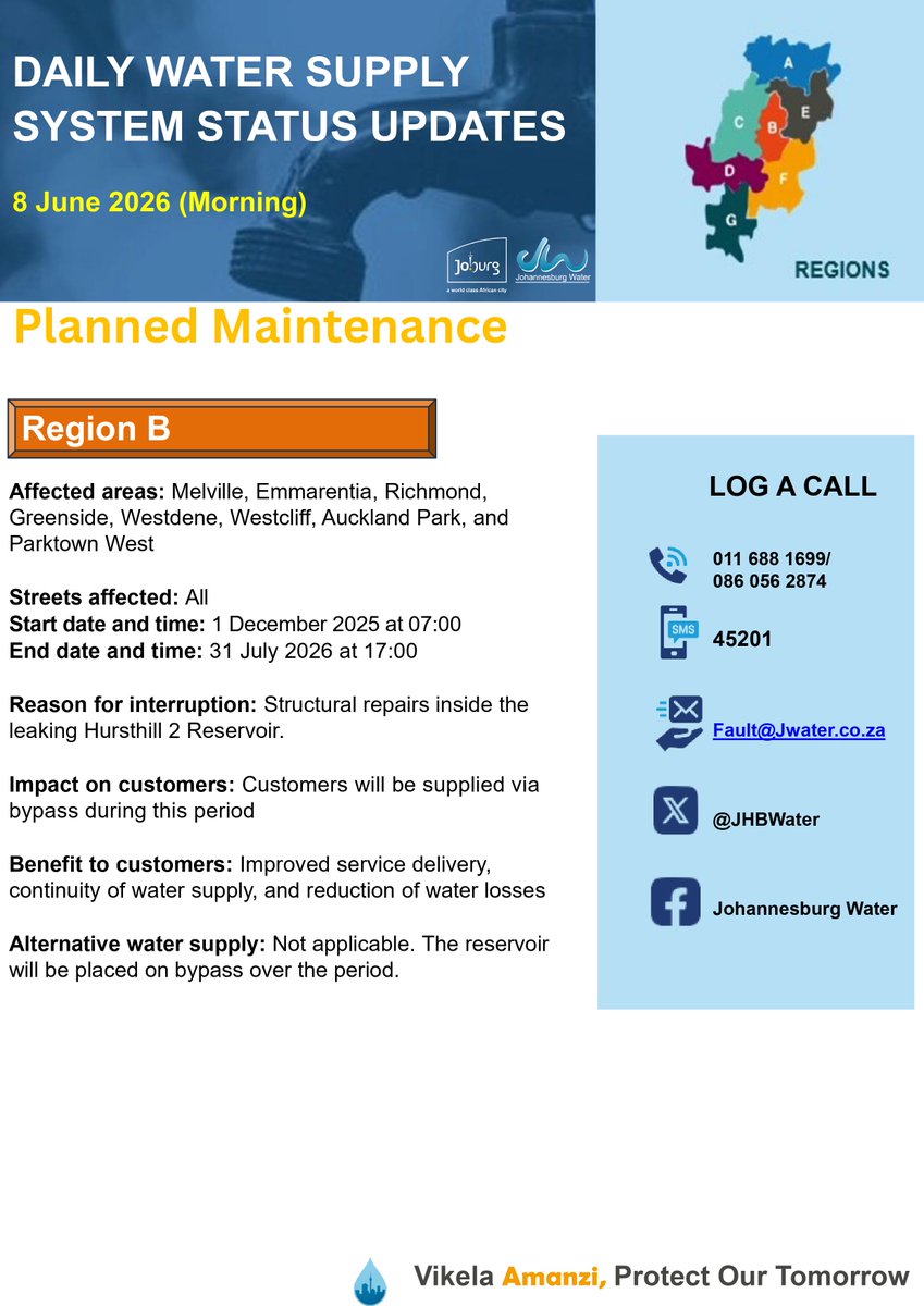Johannesburg Water tweet media
