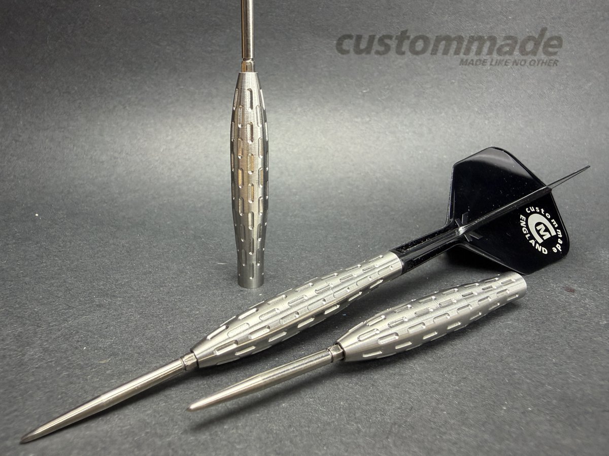 CustomMadeDarts's tweet photo. 23g - 7.75mm Dia x 45.00mm Long
Grip - Tak Tik
#darts #custommadedarts #madelikenoother #custommade #customdarts #custombarrel #customdart #bespoke #beunique #beinspired #madeinbritain 🇬🇧
https://t.co/teJqUxLVcH https://t.co/WJOLEPZvrK