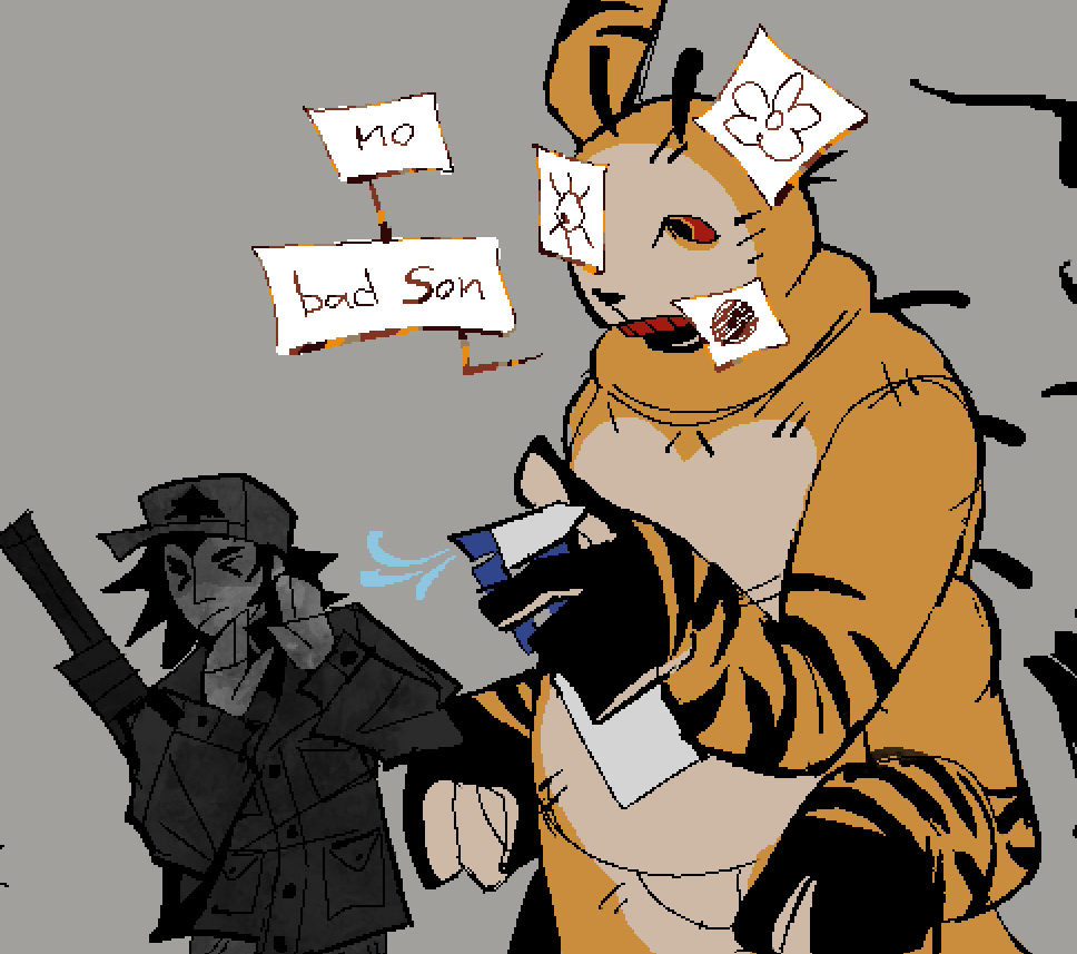 fake_rchestra's tweet photo. player and his chud father #bootleg_pokemon https://t.co/m7ZEfU6O9Q