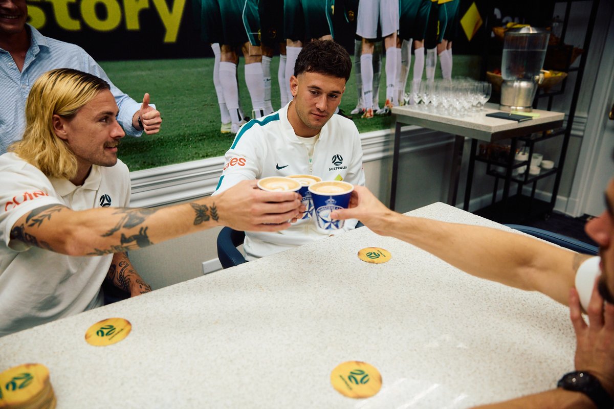 Socceroos tweet picture