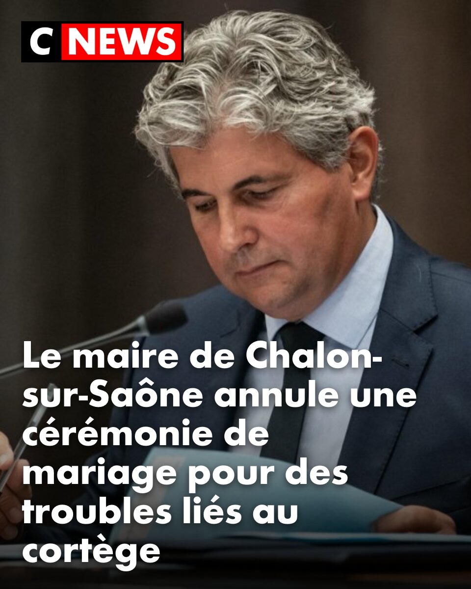 CNEWS's tweet photo. Le maire a adressé la facture de la mobilisation des policier au couple https://t.co/HZsKbkjOjf https://t.co/ZOvqGPG5G6