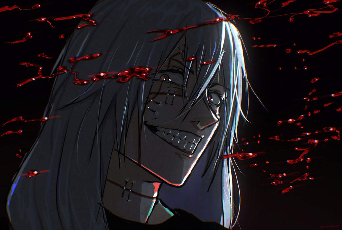 BONDUSTRIES's tweet photo. redrew one of my fave frames for mahito monday🩸 https://t.co/zpeqrBV863