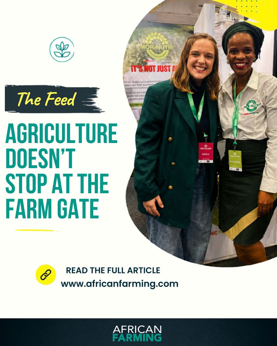 africanfarming_'s tweet photo. 🌱 Agriculture is bigger than farming.
From food innovation and entrepreneurship to wellness and sustainability, its impact reaches far beyond the farm gate.
Read this week's The Feed:
https://t.co/bElf0efW1u
#TheFeed #AfricanFarming https://t.co/XhAdcbvJLH