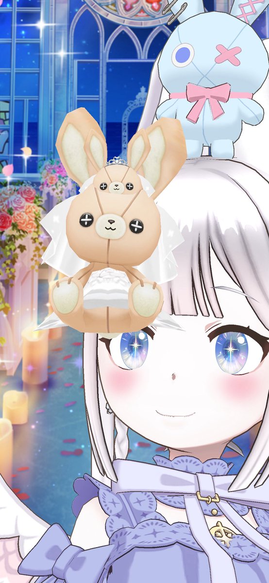 REALITYさんのバグを見せてもらったもふ うさぎさんinうさぎさん