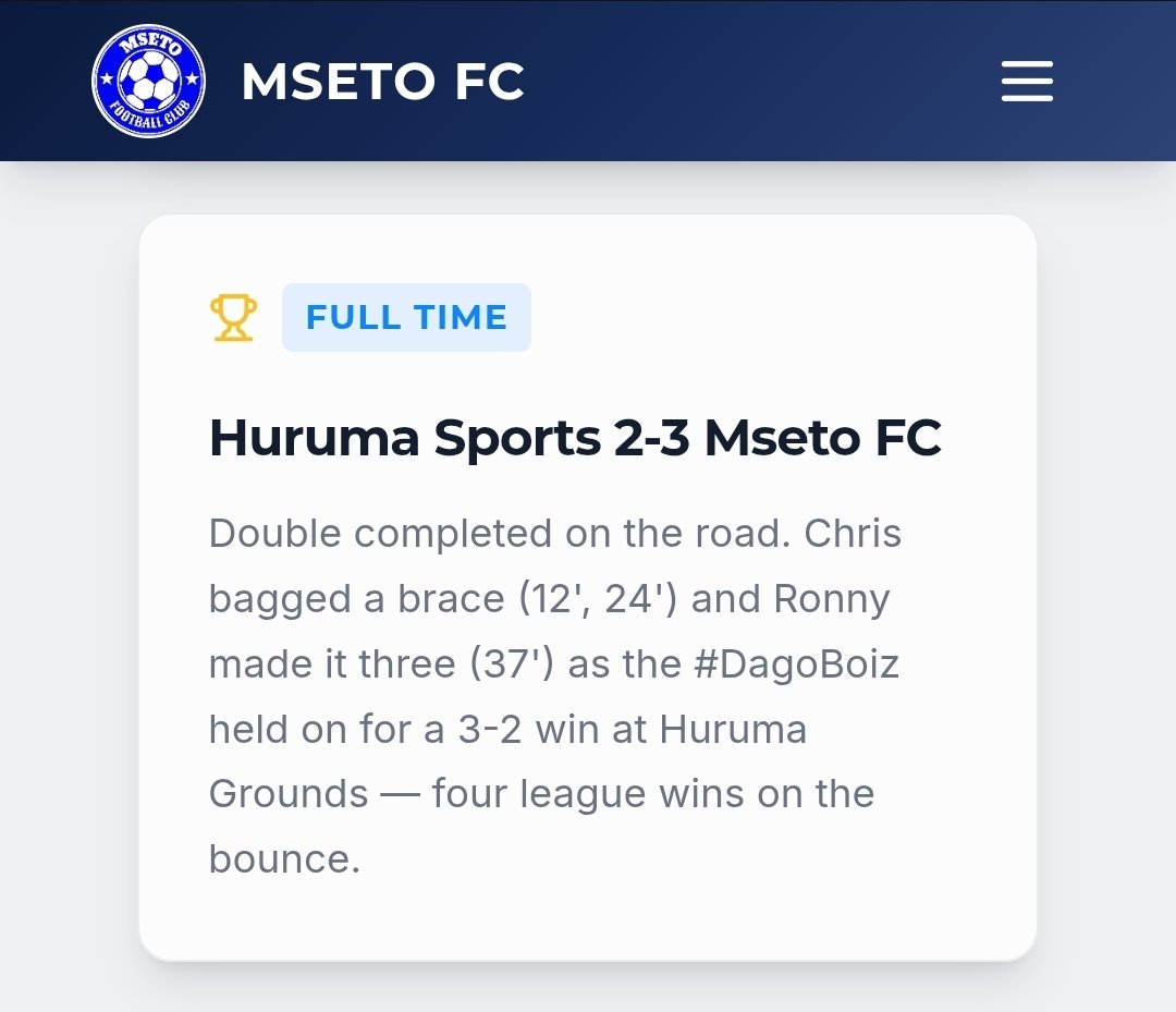 Mseto_Fc's tweet photo. Read the full story on our website https://t.co/EuqAZhtCPa

#DagoBoiz #MsetoNdioBest https://t.co/eKWT1yD18c https://t.co/qdadm9dxfd
