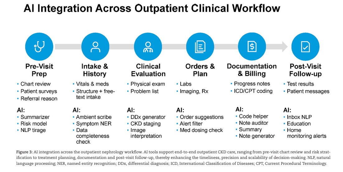 CKJsocial's tweet photo. Transforming nephrology through artificial intelligence: 

a state-of-the-art roadmap for clinical integration

https://t.co/S1ONWkMHVV https://t.co/MOTr4bXyfO