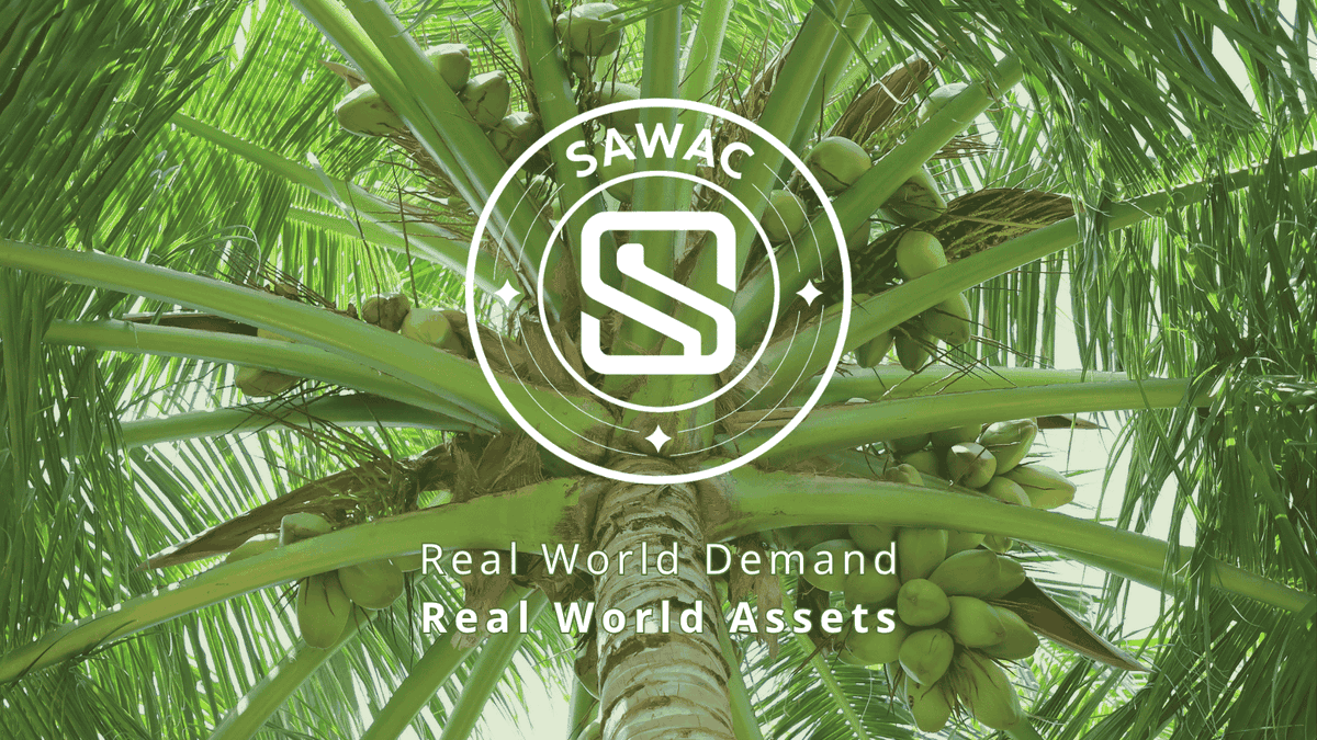 SAWACtoken's tweet photo. Since we started working on SAWAC, demand for premium coconut-based MCT has continued to grow.

The challenge isn't finding buyers.

The challenge is securing enough raw materials and production capacity to keep up.

That's exactly why we're building.

More supply.
More capacity.
More growth.

🌴 Launching soon.

#SAWAC #MCT #RWA #Crypto #Coconut