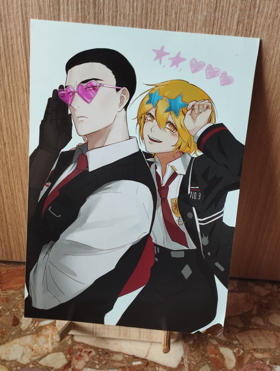 notmastergabe's tweet photo. I bought a print from @ArachnidLegs booth at DDAM 2026 yesterday!! I really apologize for tagging the wrong artist on my IG 😰 I LOVED this ★★♡♡♡ print so much please make more. https://t.co/kUCyCJh6Jf