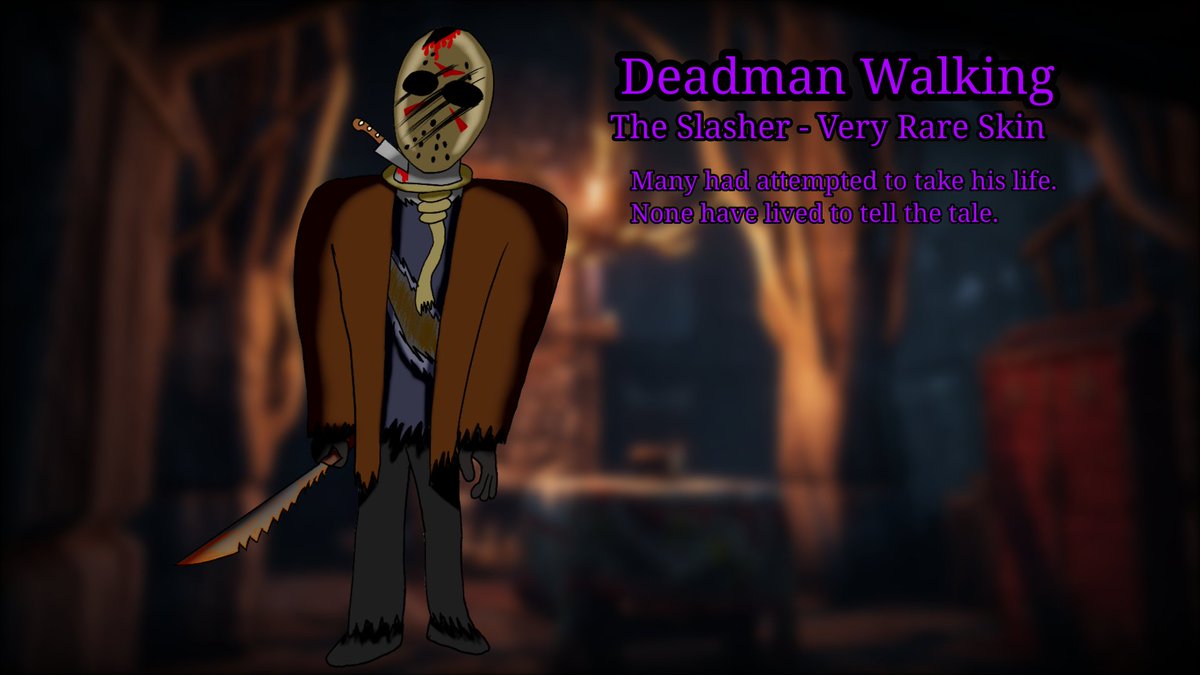 DarkDeception4D's tweet photo. I showed this on my main account, but given that this is where I'll be interacting with dbd exclusively on Twitter, I thought I'd share it here too. https://t.co/PEegnnMslv