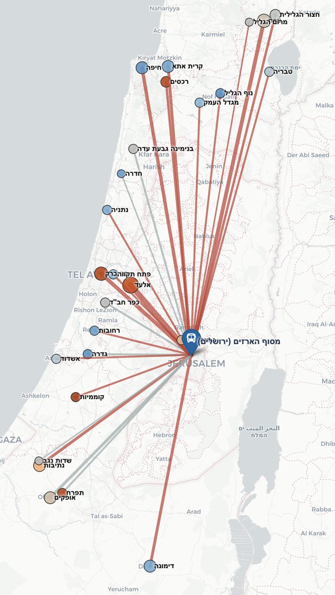 alono88's tweet photo. @YaelFreidson בהחלט. קווים ישירים לצפת, מירון, אלעד, בני ברק וגם לשכונות חרדיות בערים מעורבות. https://t.co/z35DSZNkrs