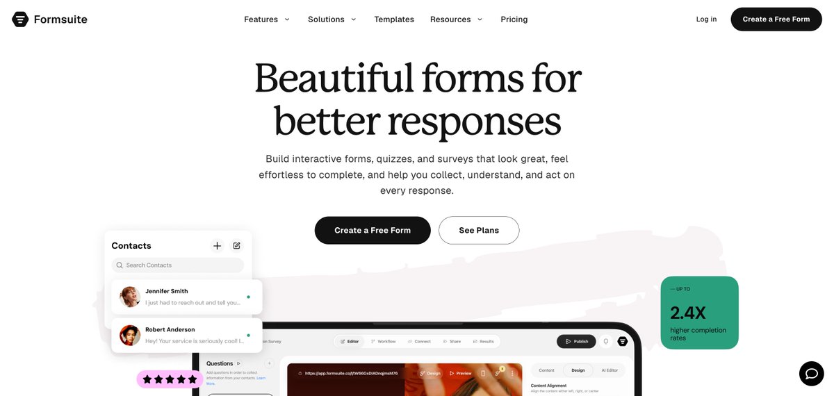 formsuiteco's tweet photo. We just launched a new Formsuite landing website! 🎉

Would love to hear your thoughts. What feels clear, what could be better, and whether it does a better job showing what Formsuite can do.

Check it out: https://t.co/m2KU8FKnAA

#SaaS #WebDesign #Software #UIUX https://t.co/Fv62cpFNRO