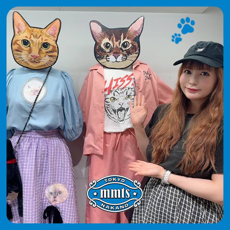 中川翔子さんとBEAMSが共同プロデュースする、 猫好きによる猫好きの