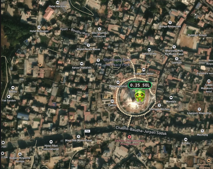 PumpGoGame's tweet photo. 🇳🇵 Kathmandu just unlocked

Boudhanath Stupa - 0.25 SOL
⚪ Common drop

📍 27.7214° N, 85.3621° E

Funds locked in escrow on @pumpfun GO - show up, record proof, get paid directly to your wallet.

Bounty: https://t.co/JIpdhHbH93

Explore: https://t.co/6VDDUGS8Qp https://t.co/UM2Hf29OzO