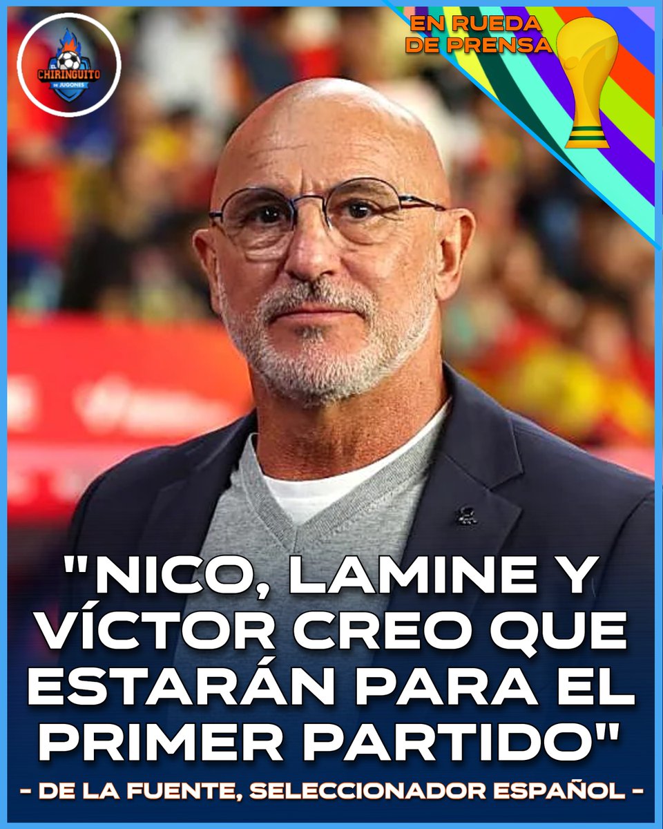 elchiringuitotv's tweet photo. 🛡️ DE LA FUENTE sale en DEFENSA de GAVI tras su PATADA a RODRI:

❤️💛 "Quiero a este Gavi para mi equipo". https://t.co/3a9hVRtXn2