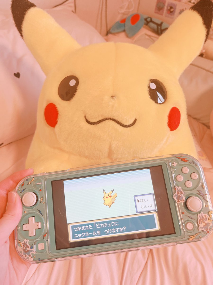 PlanetUsagi's tweet photo. やったー！ピカチュウゲット⚡️
ときわのもり歩き回ってやっと捕まえました◓⃙⁣ https://t.co/kL83icCiwe