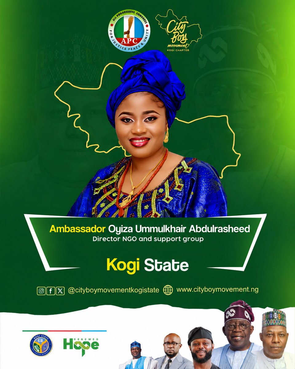 markogahGRC's tweet photo. PRESS STATEMENT

City Boy Movement Appoints Oyiza Abdulrasheed as Director NGOs, Support Groups.
https://t.co/ExHa7VvgdV
@STinubu @majorogah https://t.co/n8t77609Ws