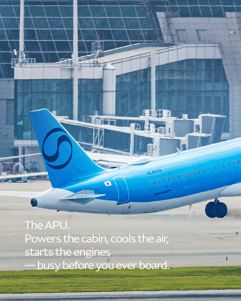 KoreanAir_KE's tweet photo. #AnywhereisPossible #BeyondExcellence #JourneyTogether #KoreanAir #KE #Aircraft #APU #AuxiliaryPowerUnit https://t.co/GHllsPzhF8