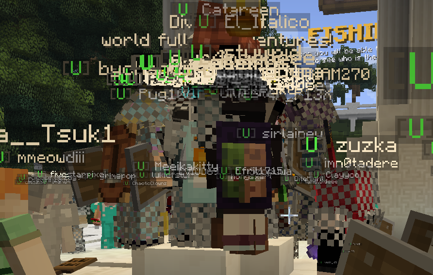 _juniperae's tweet photo. everyone trying to get back into the server im crying https://t.co/yy9vKeAznD