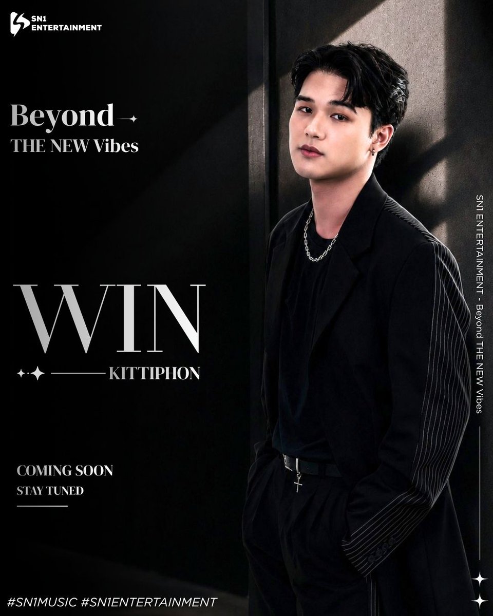 sn1_ent's tweet photo. SN1 MUSIC 🎙️🪩 UPDATE 2026

Introducing 🪄
🎼 WIN - Kittiphon Chotichiranan 

🩷 IG : wiinktp
🖤 TikTok: wiinktp

#SN1_ent 
#SN1entertainment #SN1_MUSIC https://t.co/D7PB5VM77U