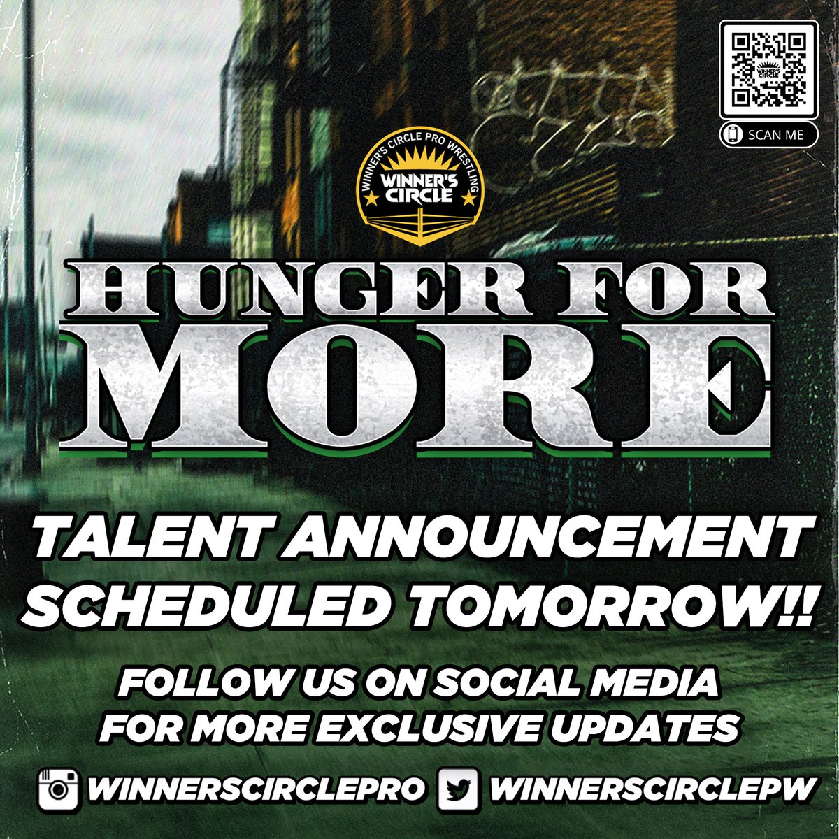 WinnersCirclePW's tweet photo. π¨ TALENT ANNOUNCEMENT!! π¨
Tune in Tomorrow at 12pm for our next
#HungerForMore Talent Announcement!!
https://t.co/BdBxFvqr4Q https://t.co/83KIAC1R87