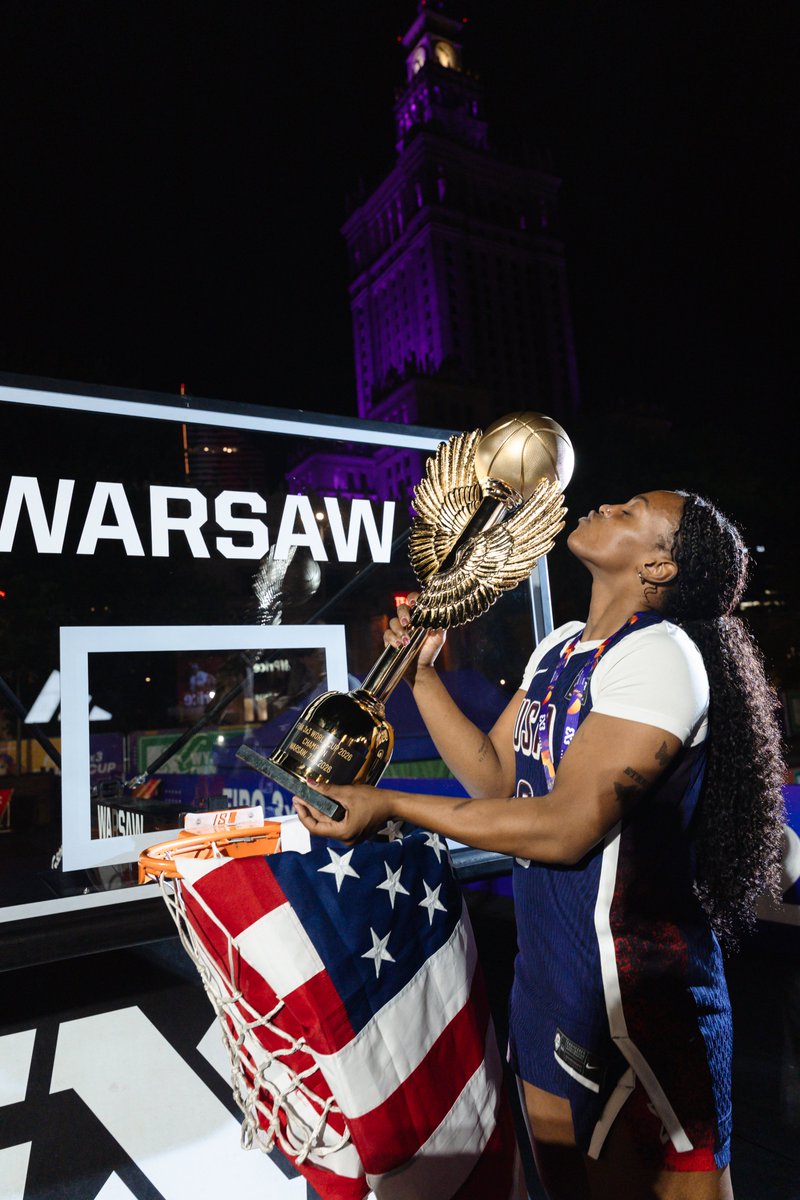 FIBA3x3's tweet photo. Sahara Williams is a #3x3WC champion! 🏆🔥🇺🇸 https://t.co/avIUR4hVy1