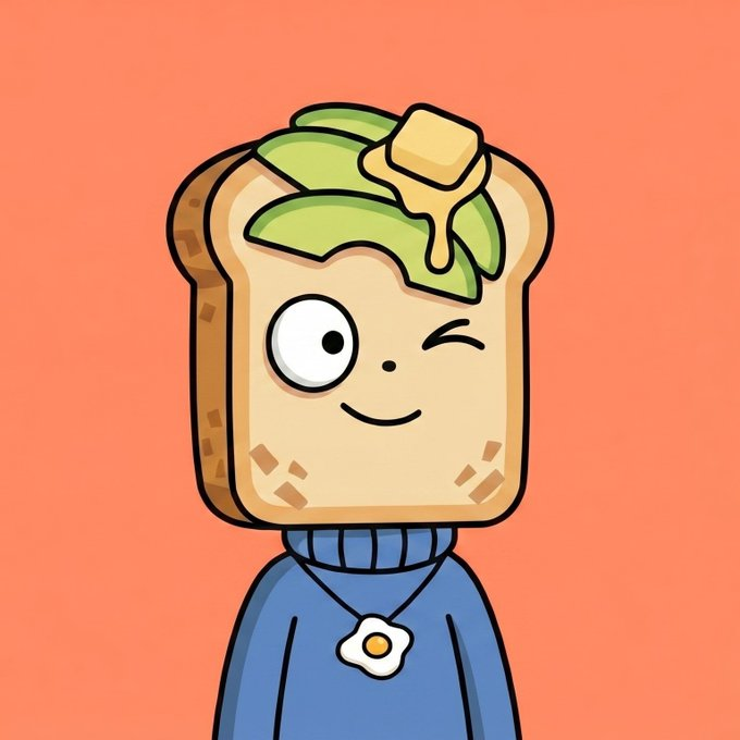 HIB_BTC's tweet photo. 🎁 Givingaway 7 GTD | 20 FCFS from @ToastedPals 

Not all heroes wear capes. Some wear butter. 🍞🧈 
The art is adorable, the supply is tight, and it costs you literally nothing to get in.

• Supply: 1,111 NFTs 
• Chain: ETH 
• Mint Price: Free  

To enter: 

✅ Follow : @ToastedPals 
✅LIKE + RT their pinned tweet
✅Comment your address under this tweet

Ends in 24 hours ....Good luck!