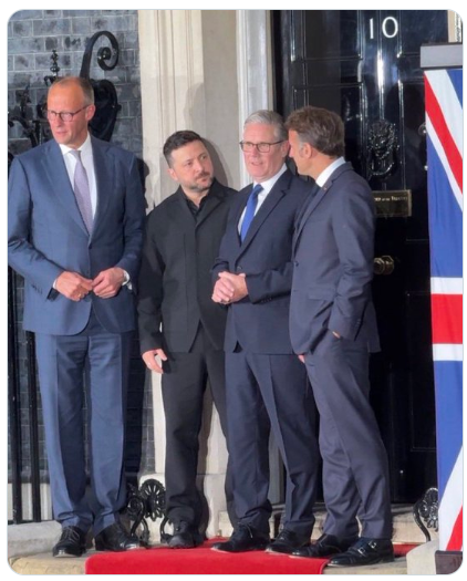 JacotheNorth's tweet photo. The Four Globalist Stooges https://t.co/0gnu5vUROp