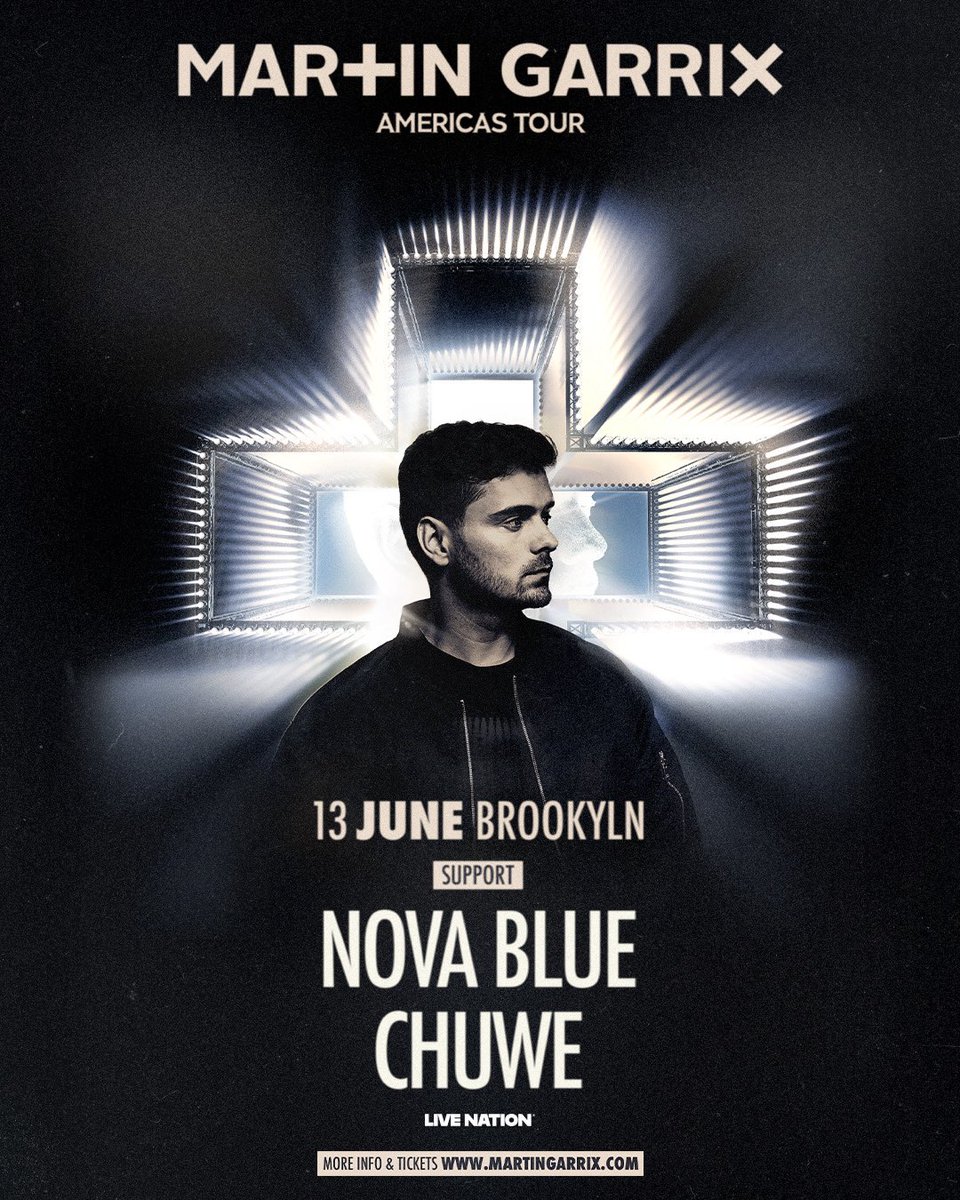 barclayscenter's tweet photo. SUPPORT ADDED FOR MARTIN GARRIX 🔊
June 11: Galantis and Micki
June 12: Nova Blue and Cashen
June 13: Nova Blue and Chuwe
🎟️: https://t.co/vdagnUgPlV https://t.co/PCzLwdXEm7