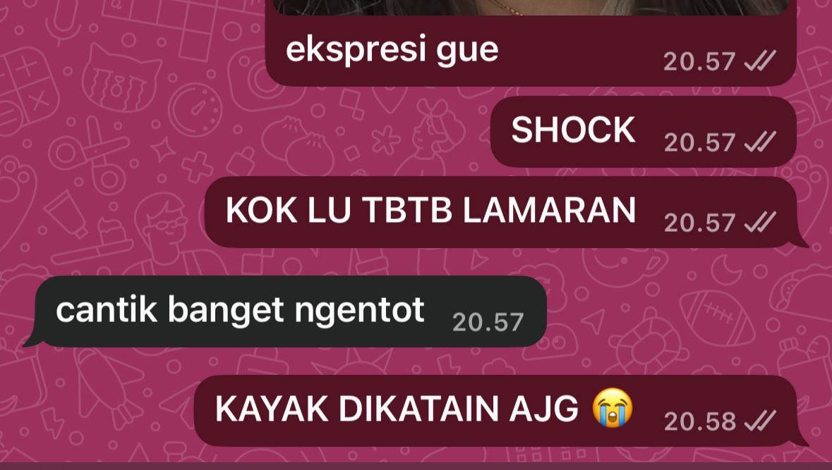 chhssee's tweet photo. jd gue dipuji apa dikatain???? https://t.co/0I6yPkcrHE