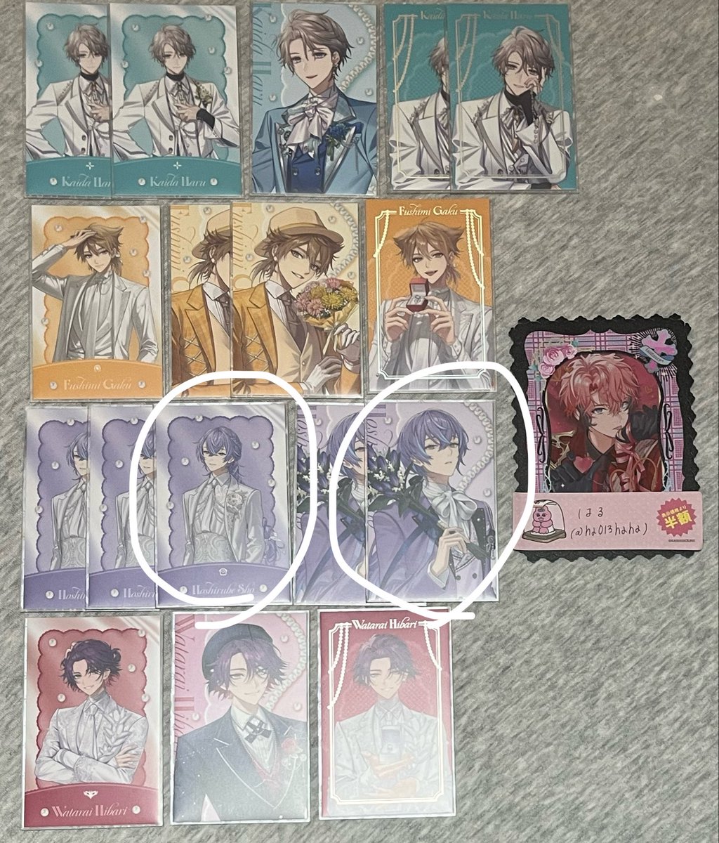 Ism90899's tweet photo. @ugumaru_ 初めまして検索よりお声がけ失礼します。
当方画像のものを所持しております。お借りした画像二枚目の方と2:2での交換は可能でしょうか?ご検討いただけると幸いです。よろしくお願いいたします。 https://t.co/FbbMShrHz3