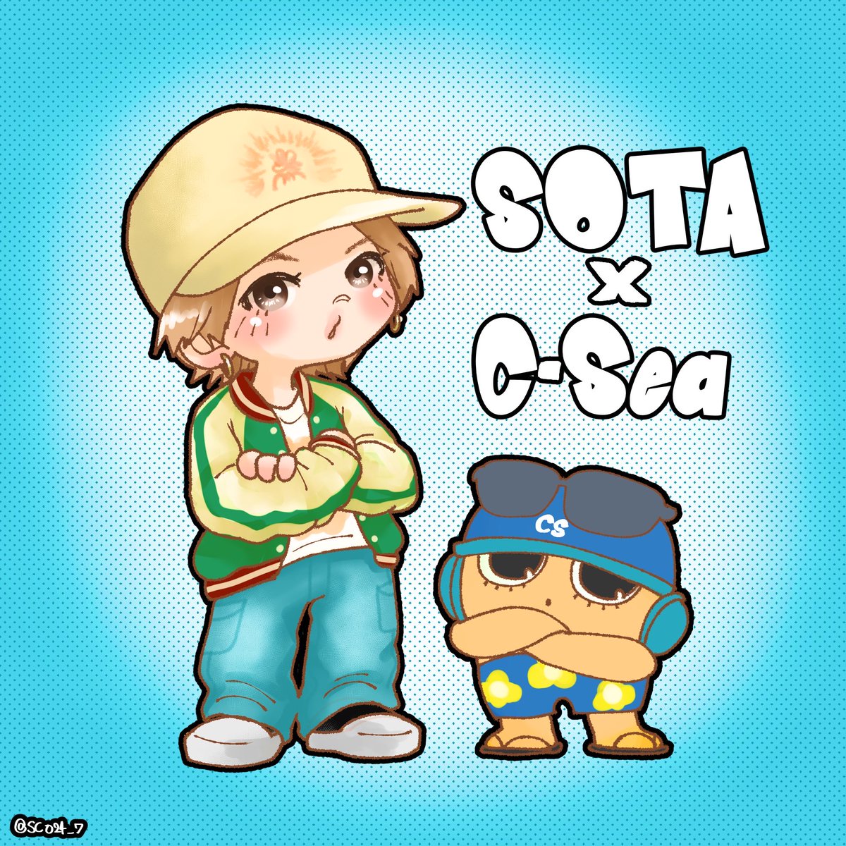 SCO24_7's tweet photo. SOTA✖️C-Sea

#BEFIRSTファンアート
#BoomBoomBrothers
#SOTA https://t.co/Ih2f7bPBmU