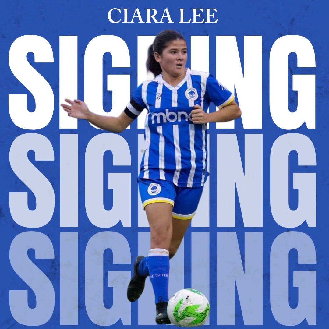 CFCWomens's tweet photo. 📣 SQUAD UPDATE!

We’re delighted to confirm that Ciara Lee has been retained for the upcoming season.🙌🏻

UP THE SEALS 💙⚽️ https://t.co/7kHugiKcJi