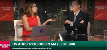 majer_john's tweet photo. In this recent @YahooFinance segment, @RSMUSLLP Chief Economist @joebrusuelas discusses the May jobs report. Watch here (starts ~1:22): https://t.co/31GD3DmwLx https://t.co/9HANvU1zdC