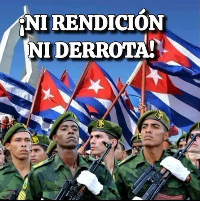 LeonelLimo32784's tweet photo. ¡Aquí no se rinde nadie!
#CubaEstáFirme 
#LaPatriaSeDefiende 
#SantiagoDeCuba https://t.co/f3W7f2QJIf