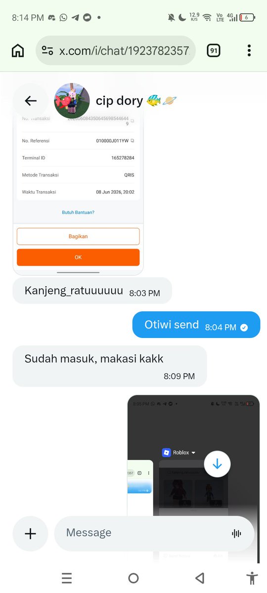 mancingolic's tweet photo. Sesekali up testi biar gak dikira scam https://t.co/5Zmq05yFuH