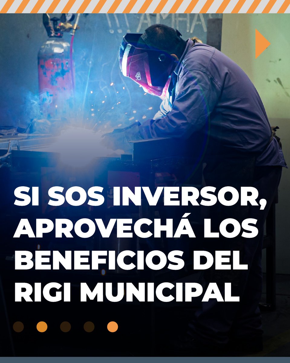 Municipalidad3F's tweet photo. 📊💼 En el distrito apostamos fuerte al desarrollo económico y a la generación de empleo para los vecinos. Por eso, creamos el RIGI Municipal, un régimen especial de incentivos y beneficios tributarios pensado para atraer grandes inversiones privadas a nuestros barrios. https://t.co/O8sNktjfht