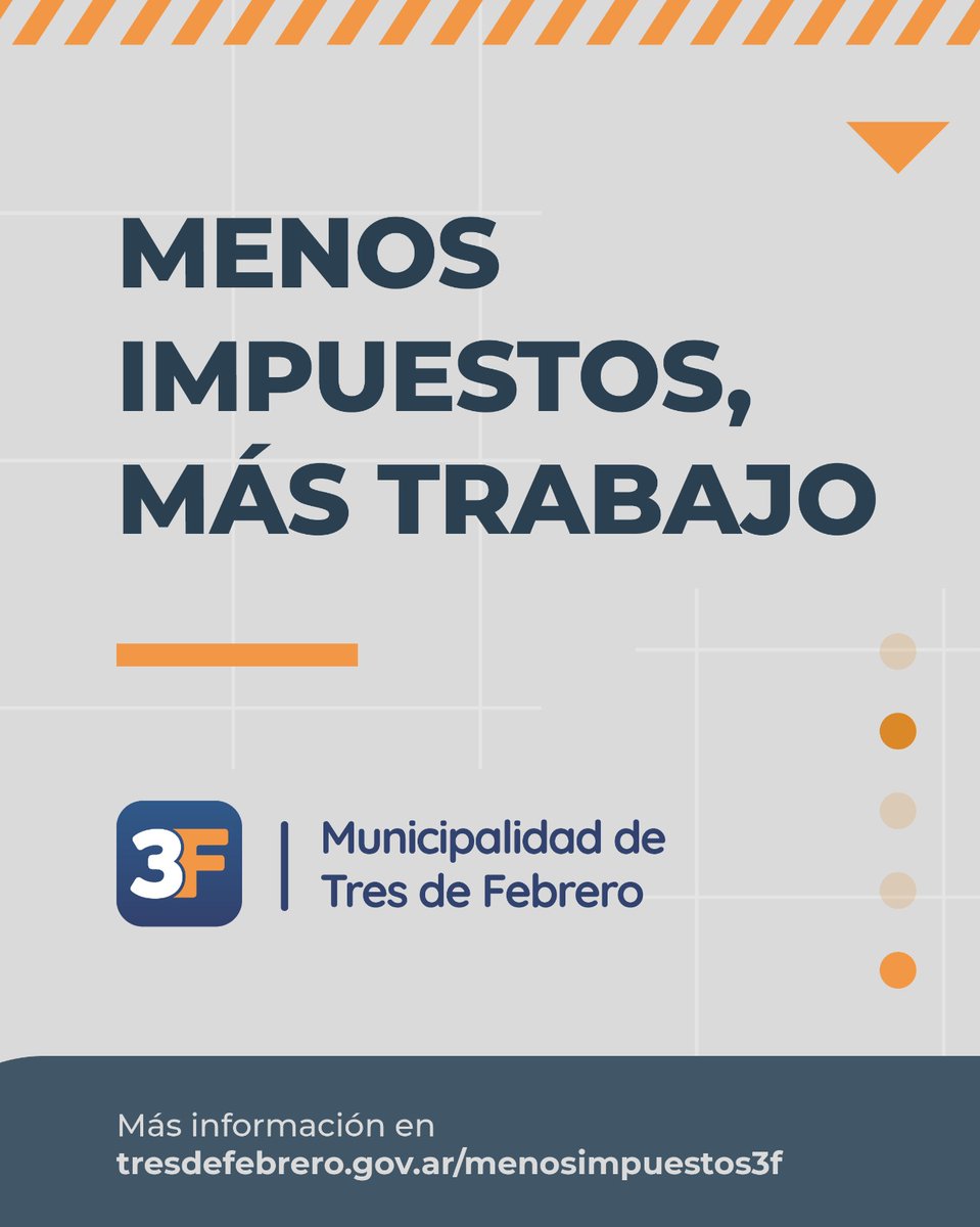 Municipalidad3F's tweet photo. 📊💼 En el distrito apostamos fuerte al desarrollo económico y a la generación de empleo para los vecinos. Por eso, creamos el RIGI Municipal, un régimen especial de incentivos y beneficios tributarios pensado para atraer grandes inversiones privadas a nuestros barrios. https://t.co/O8sNktjfht