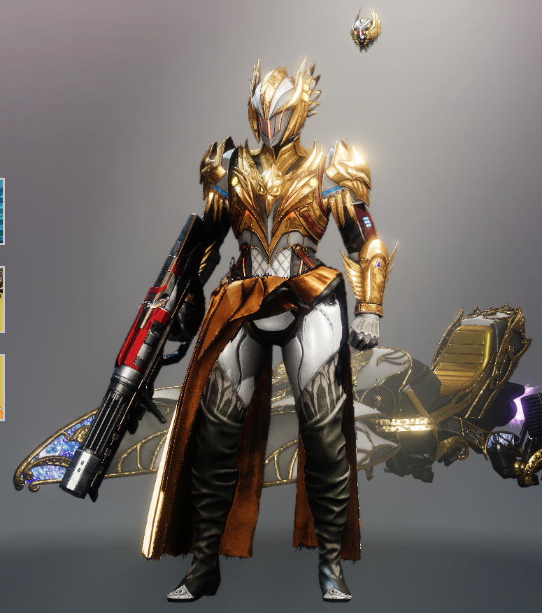DorgVT's tweet photo. @HornKingGrim My favorite style has to be this Valkyrie fit I made back around when Warlord's Ruin was new. and Sweet Business will always be my one and only. 

Sparrow: Inside Line
Exotic Weapon: Sweet Business
Exotic Armor: Loreley Splendor https://t.co/dIG7hLpKC2